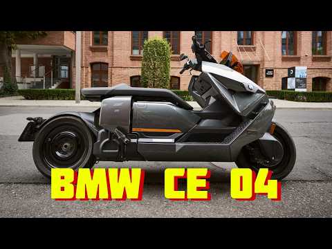 Видео: Первые впечатления от BMW CE 04. Электрический скутер будущего