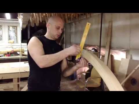 Видео: первичная обработка гнутых перил. (часть 2)