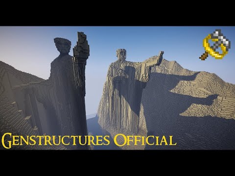 Видео: Как скчать Genstructures mod addon for lotr mod/How to download Genstructures mod addon