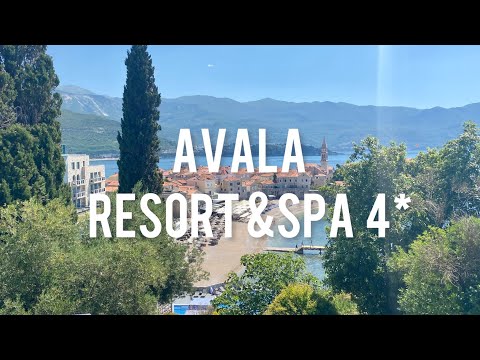 Видео: Avala resort and Spa 4* - отель в Будве, Черногория, июнь 2021