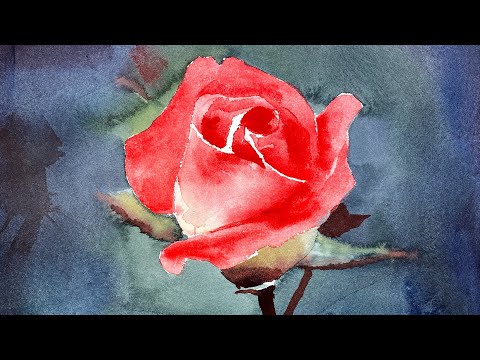 Видео: Как контролировать воду в акварельной живописи