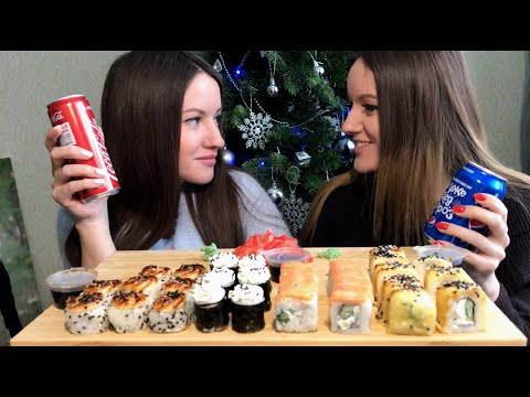 Видео: MUKBANG РОЛЛЫ / МУКБАНГ  ROLLS