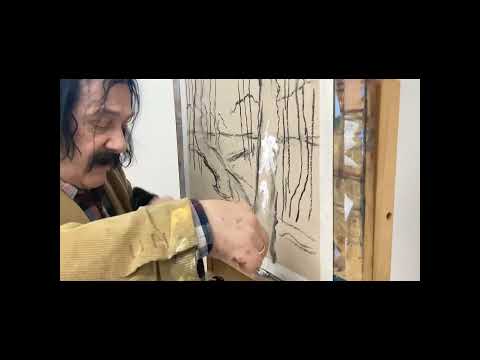 Видео: Русская берёза на мастер классе от Александра Мицника ЧСХРФ