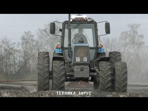 Видео: Трактор МТЗ-1221 на бороновании Полевой сезон 2022 Закрытие влаги