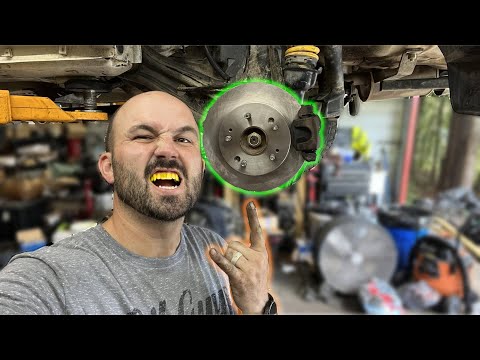 Видео: ПЕРЕОБОРУДОВАНИЕ ЗАДНЕГО ДИСКОВОГО ТОРМОЗА на моем внедорожнике Honda CRV | 97-01 RD1 RD2