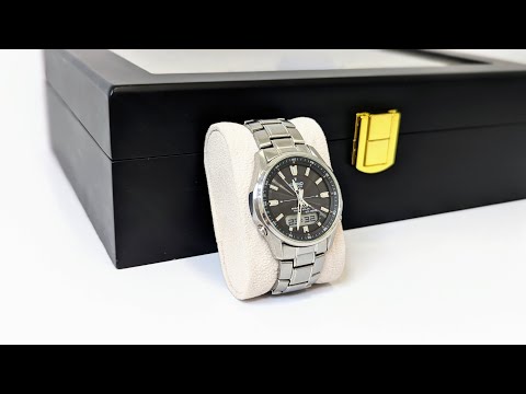 Видео: Обзор и настройка наручных часов CASIO Wave Ceptor модель LCW-M100