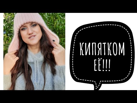 Видео: Шапка от макушки к макушке. Снуд уголок. 2 готовых работы!!! #knitting  #вязаниеспицами