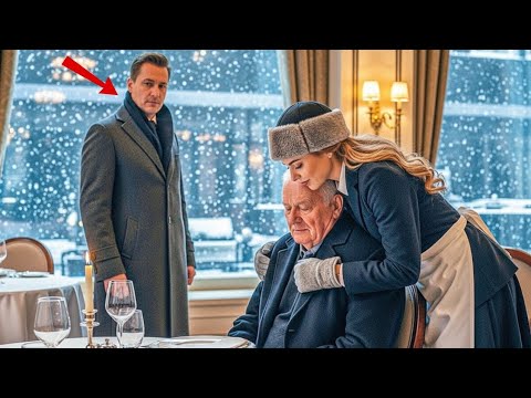 Видео: Официантка помогла голодному старику, а затем появился миллиардер и сказал: «Это мой отец».
