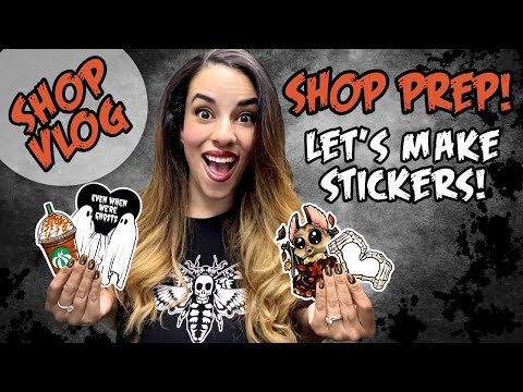 Видео: Делаем наклейки, принты и закладки для осеннего обновления магазина!