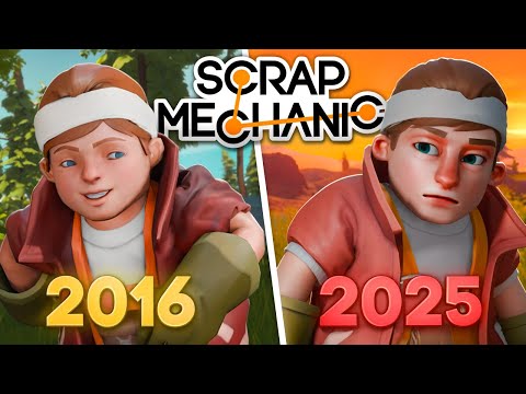 Видео: История Cоздания Scrap Mechanic