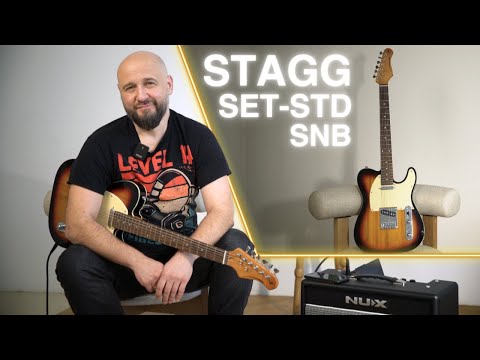 Видео: Огляд електрогітари STAGG SET-STD SNB із Олександром Грищуком!