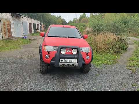 Видео: Митсубиши Л 200. Установка сигнализации с турбоьаймером.