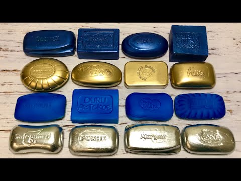 Видео: ASMR Soap/ cutting dry paint soap/ резка сухого крашенного мыла