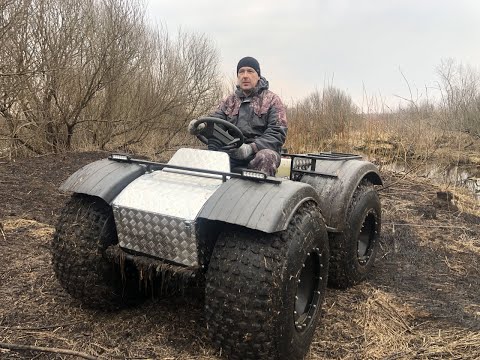 Видео: Вездеход ЛитЛ прокатились с большими