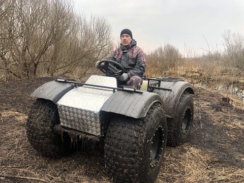 Видео: Вездеход ЛитЛ прокатились с большими