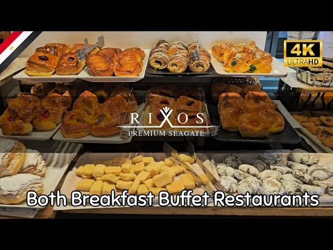 Видео: Rixos Premium Seagate 2025: Рестораны с завтраком «шведский стол» | Роскошный отель в Египте