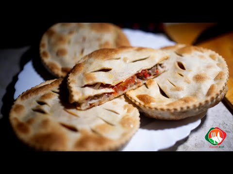 Видео: Туркменские Фитчи ( мясной пирог ) самые вкусные!!! 🍪🍪| Turkmen Fitch (meat pie) #фитчи #nationfood
