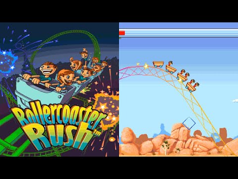 Видео: Rollercoaster Rush 1 2D - Прохождение Java игры