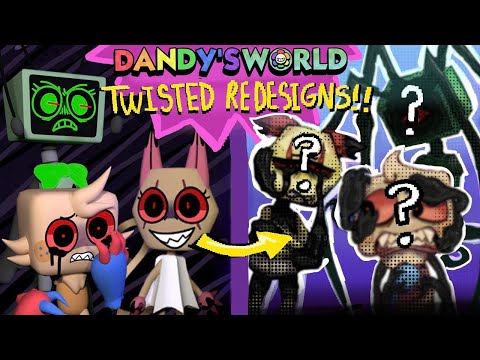 Видео: Переосмысление Dandy's World Twisteds, часть 2!! (при участии Vee, Goob, Scraps)