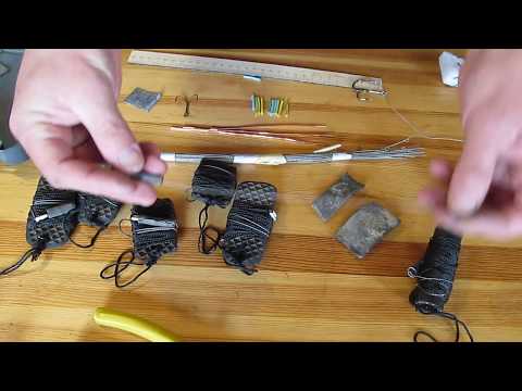 Видео: Самоловка (подкидуха) на щуку. Процесс изготовления.