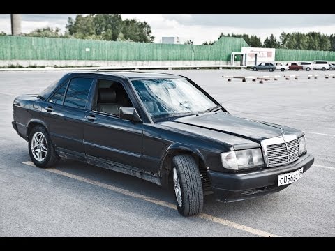 Видео: Mercedes 190 (W201) свап двигателя. Mercedes 190 swap engine