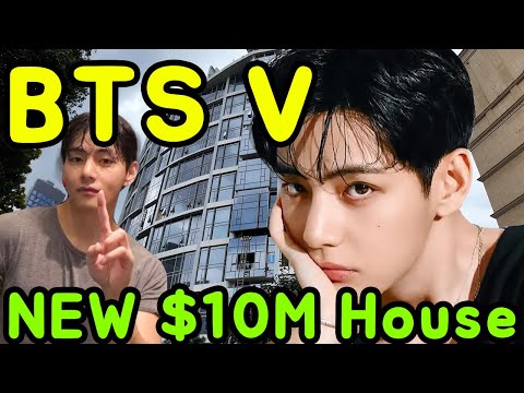 Видео: V из BTS только что переехал сюда?! Самый дорогой дом Сеула