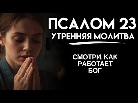 Видео: Псалом 23: Утренняя молитва о Божьем обеспечении, руководстве и ежедневной защите | Утренняя молитва