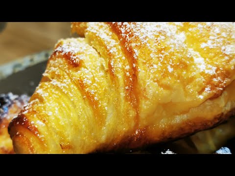 Видео: Италиански корнети (кифлички) Само 3 съставки - бързи, лесни, вкусни - перфектна закуска.