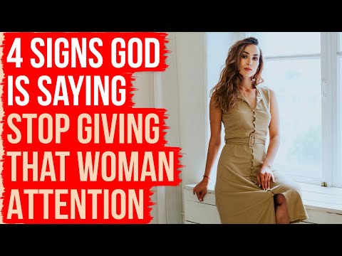 Видео: Бог говорит вам начать игнорировать женщину, если...