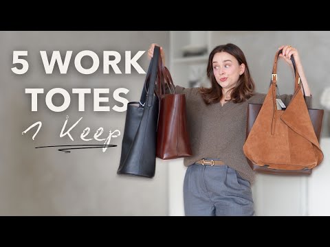 Видео: Я перепробовал 5 популярных сумок-шопперов (Coach, COS, Sézane), чтобы найти лучшую