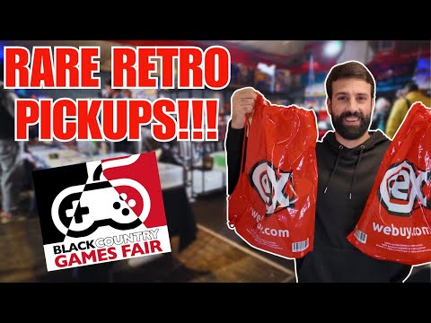 Видео: Охота за РЕДКИМИ ретро-играми на рынке Black Country Games!!!