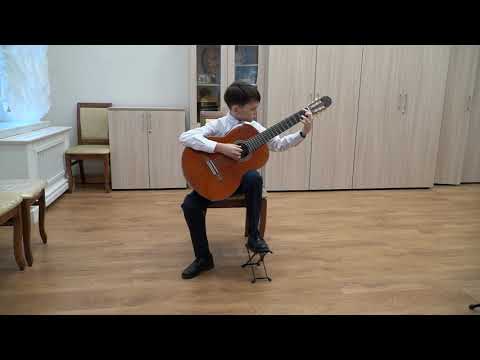 Видео: Шарифуллин Тимур.  Н.  Петтолетти.  «Анданте и вариации»