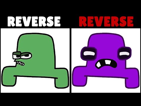 Видео: Reverse Kazakh VS Reverse Kazakh Alphabet Lore | Part 5 (Я-А...)