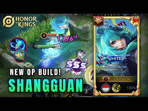 Видео: Возвращение Шангуань! Новая лучшая сборка и арканы + ранговый игровой процесс | Honor of Kings #s...