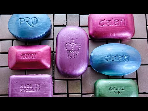 Видео: ASMR soap cutting/Soap Crushing/ Satisfying video |*NO TALKING*| Relaxing Video/ Резка сухого мыла.🎧