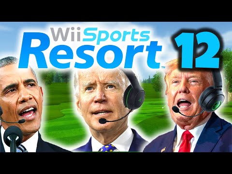 Видео: Президенты США играют в Wii Sports Resort Golf 12