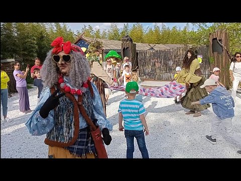 Видео: #сочипарк Лучшая Баба Яга