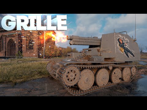 Видео: КОЛОБАНОВ на АРТЕ ГРИЛЬ • 1 vs 5 • WoT Как играть на арте Grille