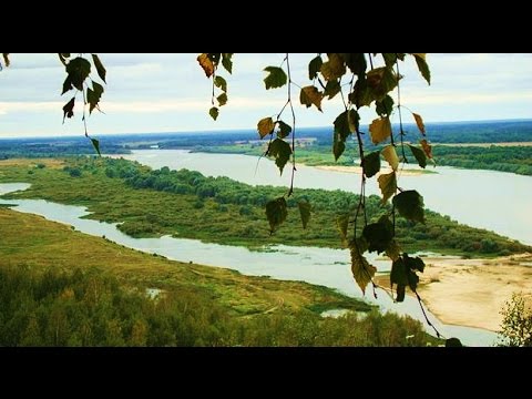 Видео: 010 Река Ока в Вачском районе Нижегородской обл Где то здесь в далеком был Стародубовоцкий перевоз