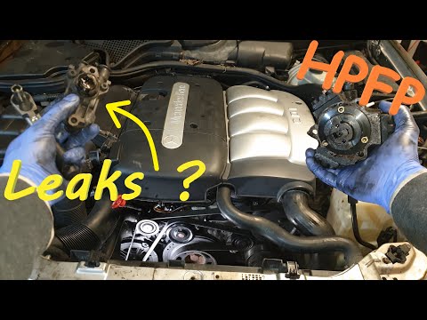 Видео: Топливный насос высокого давления E220 CDI Mercedes w210 / Проблемы / Что нужно знать / Клапан от...