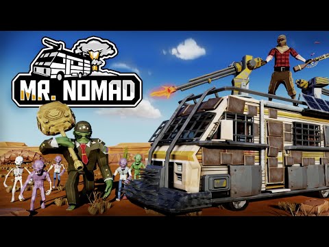 Видео: Плейтест игры Mr. Nomad