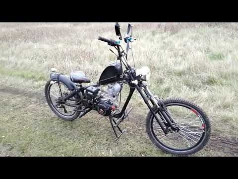 Видео: Самодельный мотоцикл с мотором от мотоблока