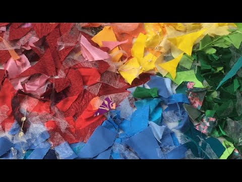 Видео: Что сшить из текстильного мусора: используем самые мелкие обрезки в технике «пицца» DIY мастер класс