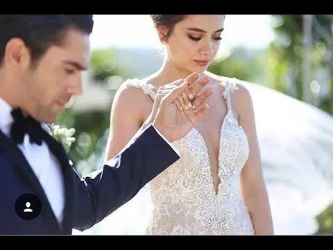 Видео: Свадьба Неслихан Атагюль - первые кадры, свадебное платье турецкой актрисы
