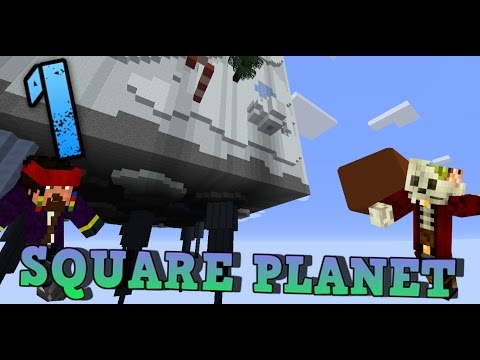 Видео: Minecraft Map: Square Planet заедно с Mr_Jackp0t #1