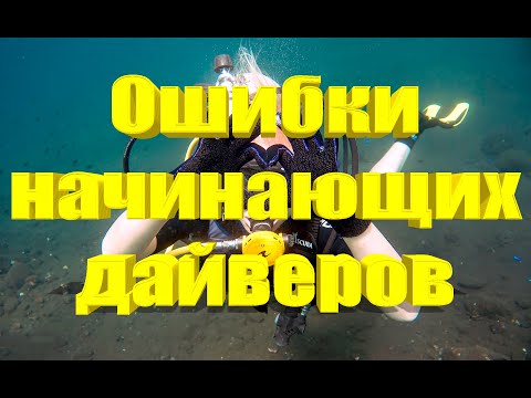 Видео: Дайвинг для новичков. Ошибки начинающих дайверов.