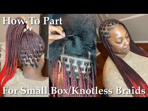 Видео: Как делать пробор для маленьких косичек для начинающих | Пошаговое плетение кос | Советы + Скольк...