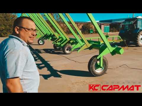 Видео: Сборка шлейфа гибкой бороны БГ-12 "Горизонт" #почвообработка#производитель#фермер#хозяйство#борона