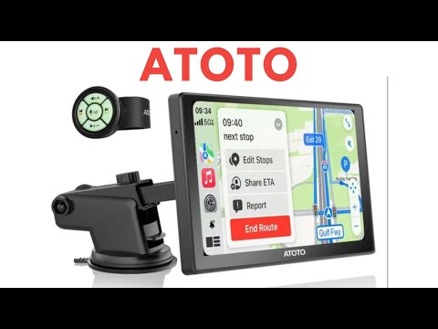 Видео: Беспроводной CARPLAY и ANDROID AUTO в ATOTO P807SD-RM