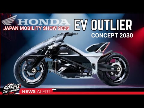 Видео: Honda EV OUTLIER Concept 2030 | Будущее мотоциклов раскрыто! @SpeedRevolution-2025